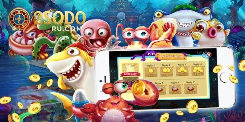BẮN CÁ ĂN XU SODO - GAME ĐỔI THƯỞNG CHƠI LÀ MÊ